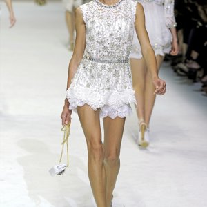 Anna Selezneva - Dolce & Gabbana Spring 2011