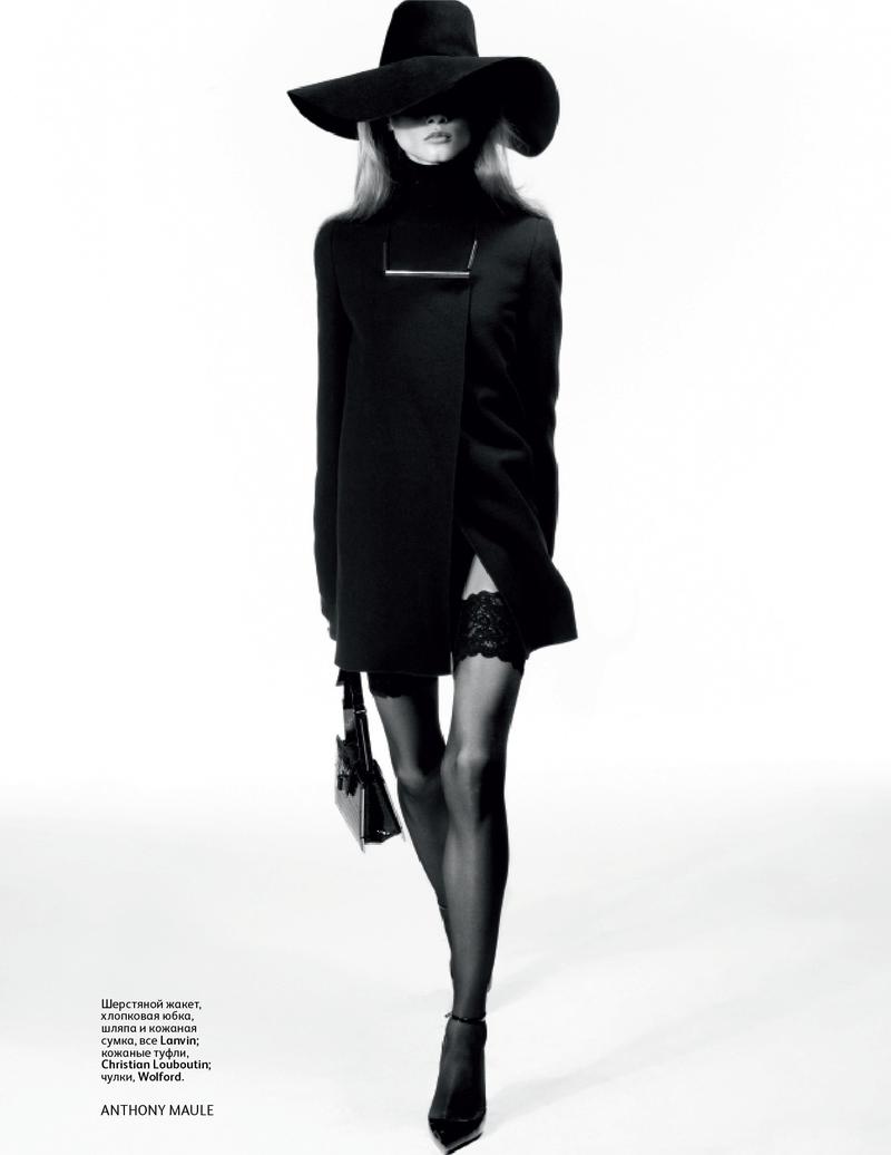 Anna Selezneva by Anthony Maule, Vogue Russia September 2011