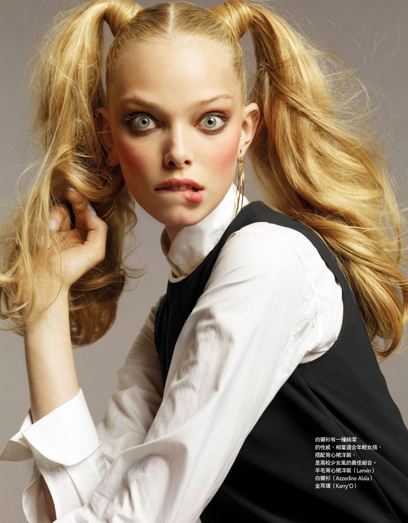 Tanya Dziahileva for Vogue Taiwan September 2011