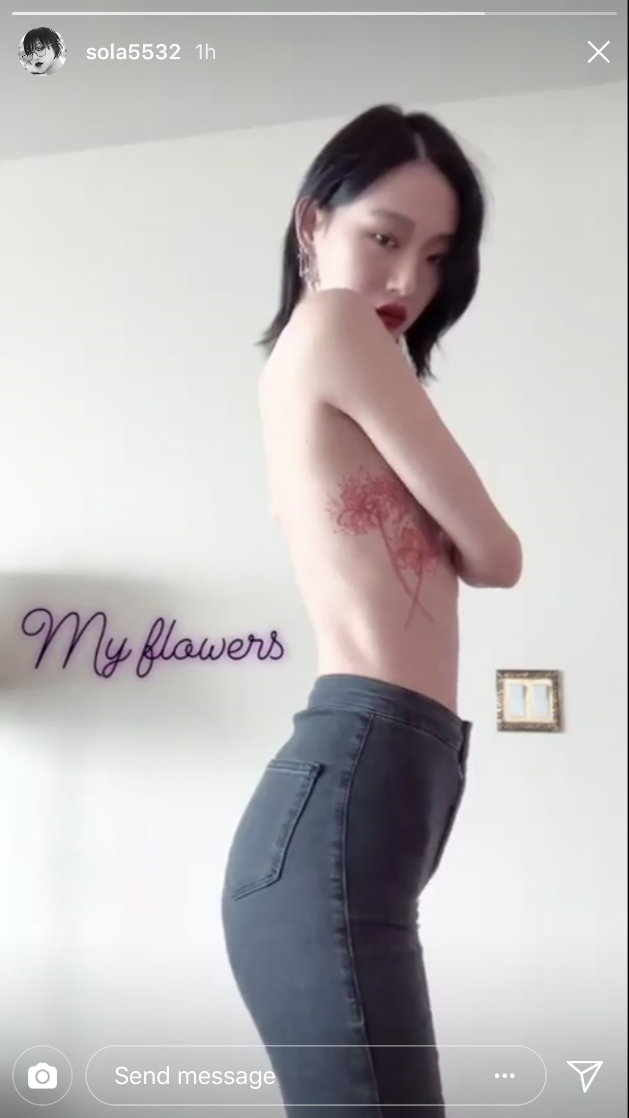 MODELS on X: Sora Choi's tattoos are so beautiful.