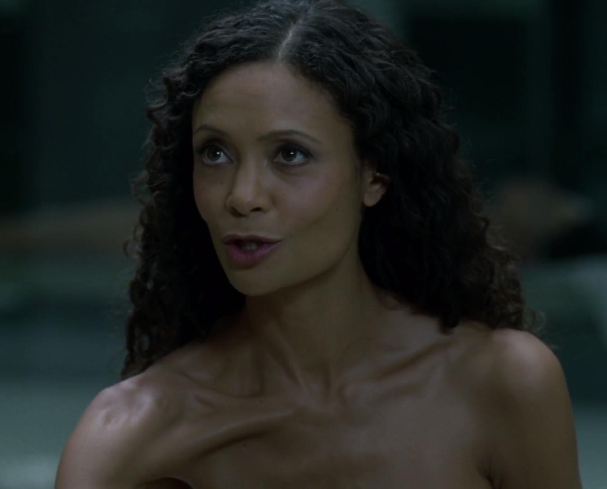 but her upper body is on point in Westworld (this is really just an excuse ...